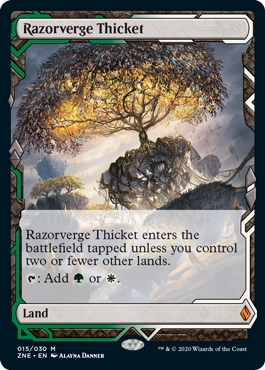 🔥 Razorverge Thicket Zendikar Rising- Expeditions